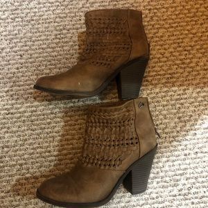 Size 7 Brown Booties!